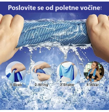 Hladilna brisača Leteče Tačke - 30*90cm