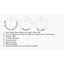 Samostoječa Sveča - Plamen