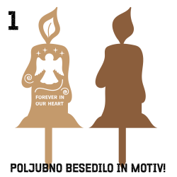 Nagrobna Lesena sveča
