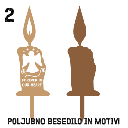 Nagrobna Lesena sveča