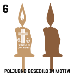 Nagrobna Lesena sveča